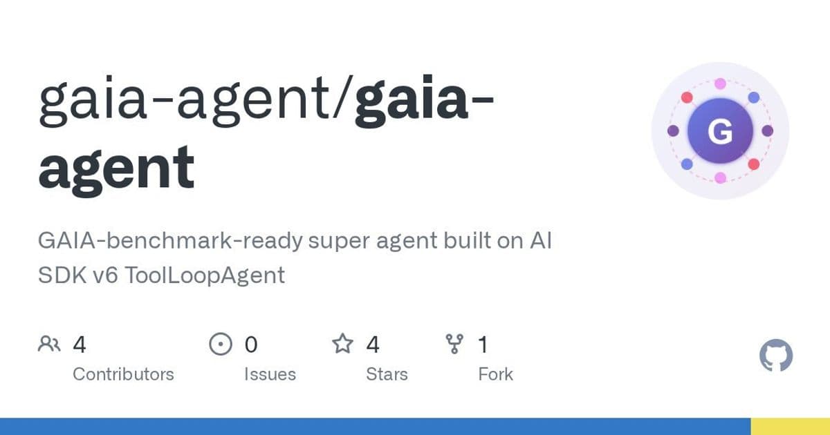 GAIA Agent SDK: Build Production-Ready Super Agents for GAIA Benchmarks in Seconds
