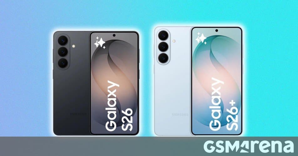 Galaxy S26 and S26 Plus Design Confirmed Through Leaked Press Renders