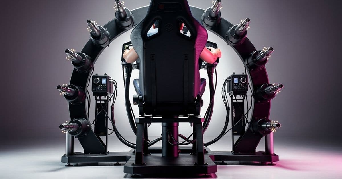 Gamer Creates Extreme FPS Simulator With Physical Feedback System