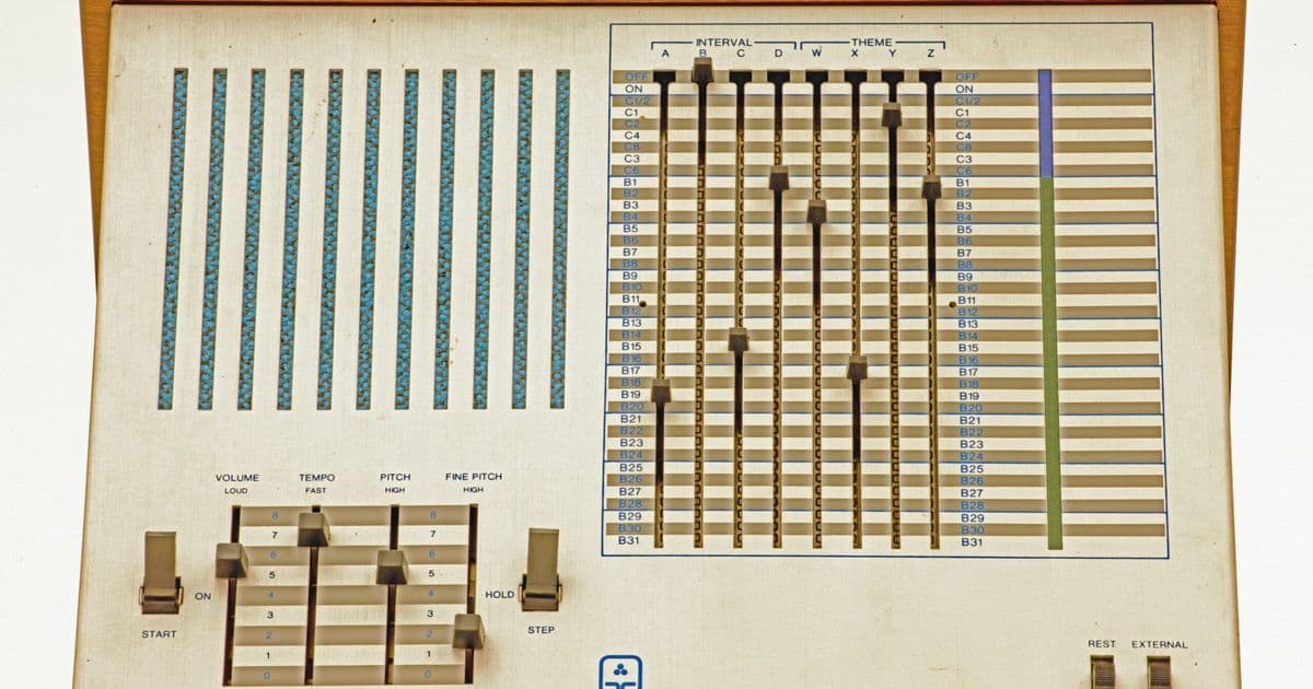 The Triadex Muse: When Binary Logic Made Music
