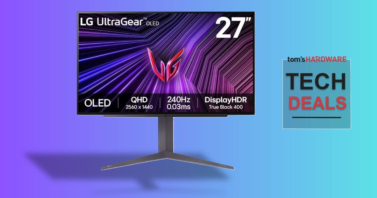 LG's 27GS93QE-B OLED Monitor Hits Record Low Price at $499