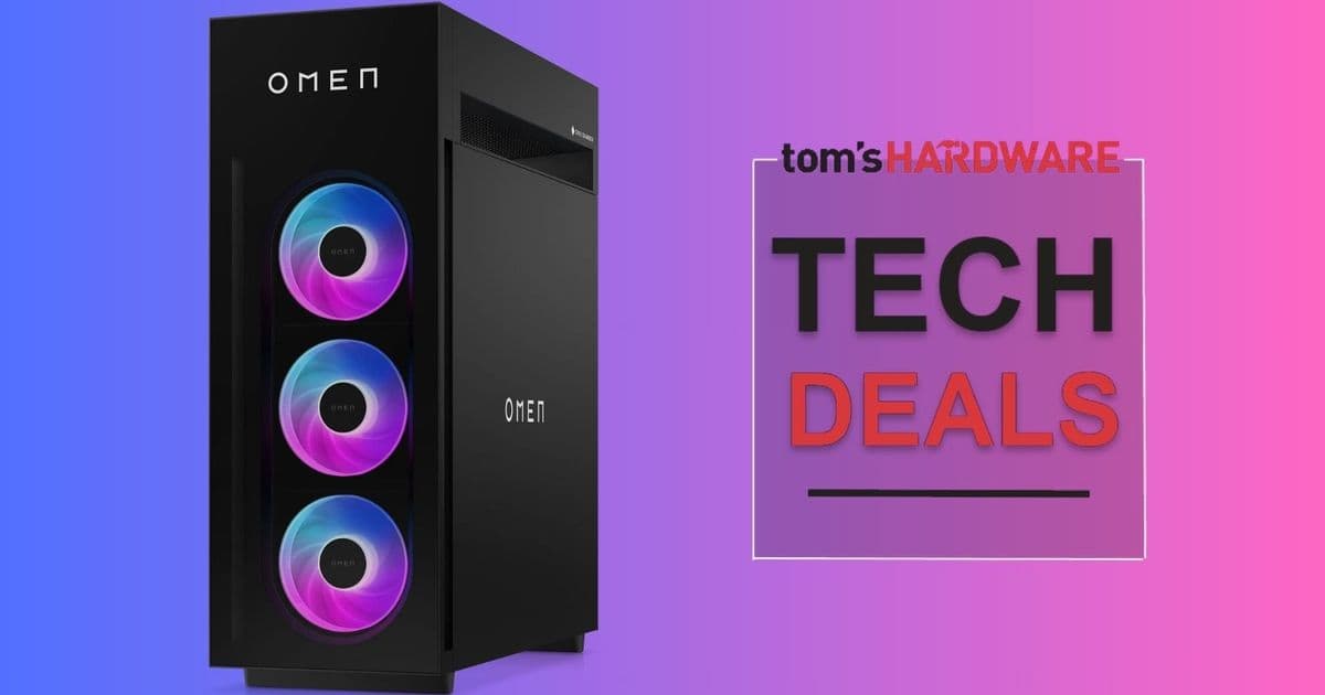 HP Omen 45L bundles RTX 5090 for under $4,000 – a rare price point in a tight GPU market