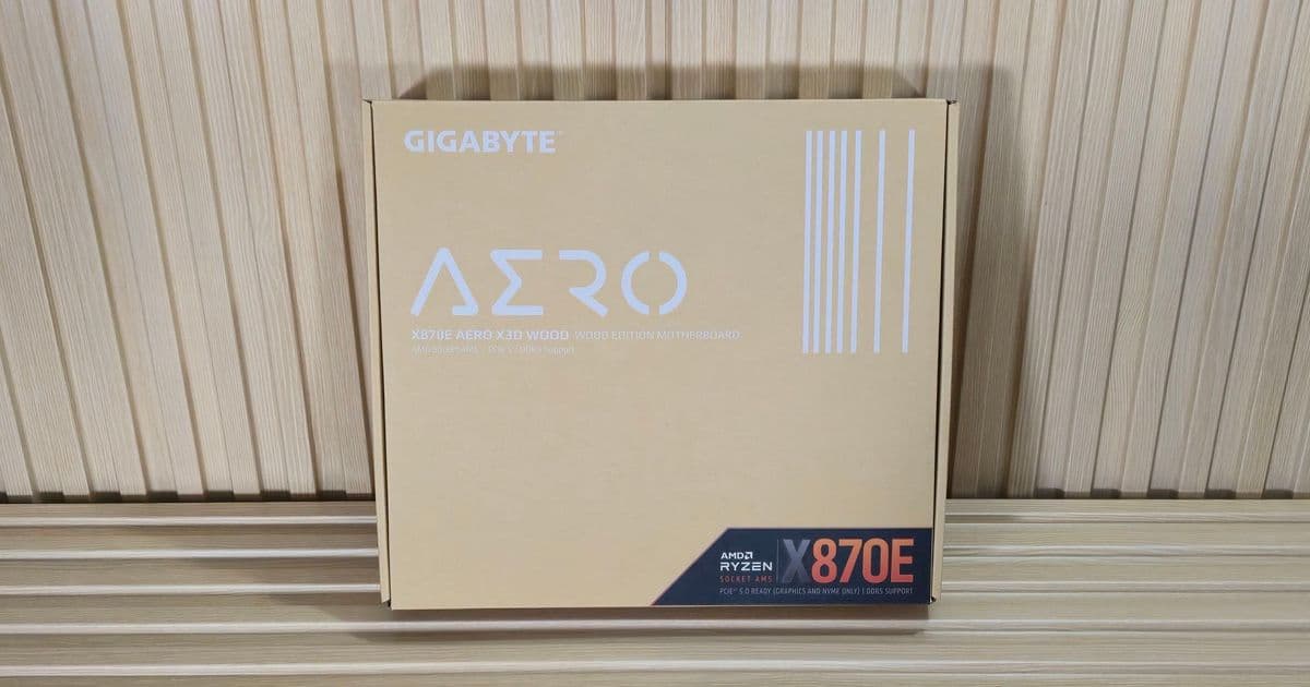 Gigabyte X870E Aero X3D Wood: Material Innovation Meets High-Performance AM5 Platform