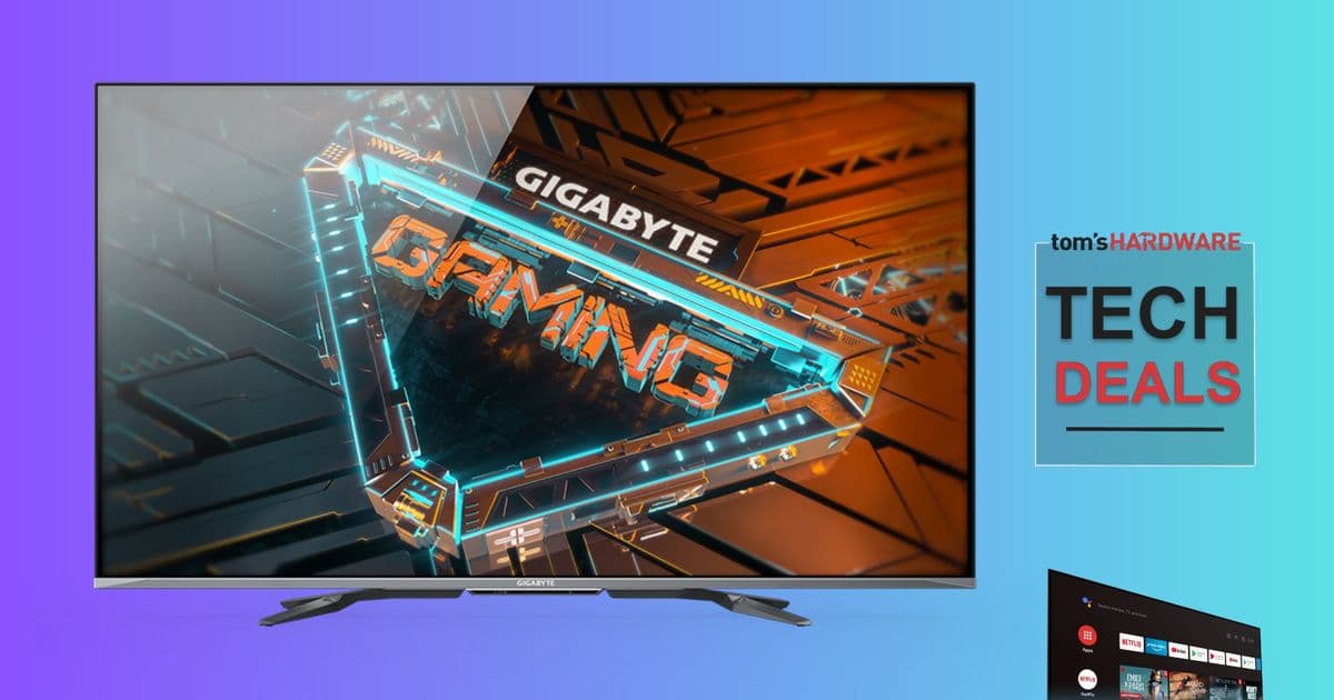 Gigabyte's 55-inch 4K 120Hz Gaming Monitor Drops to $499 - A Massive Deal for Large-Format Gaming
