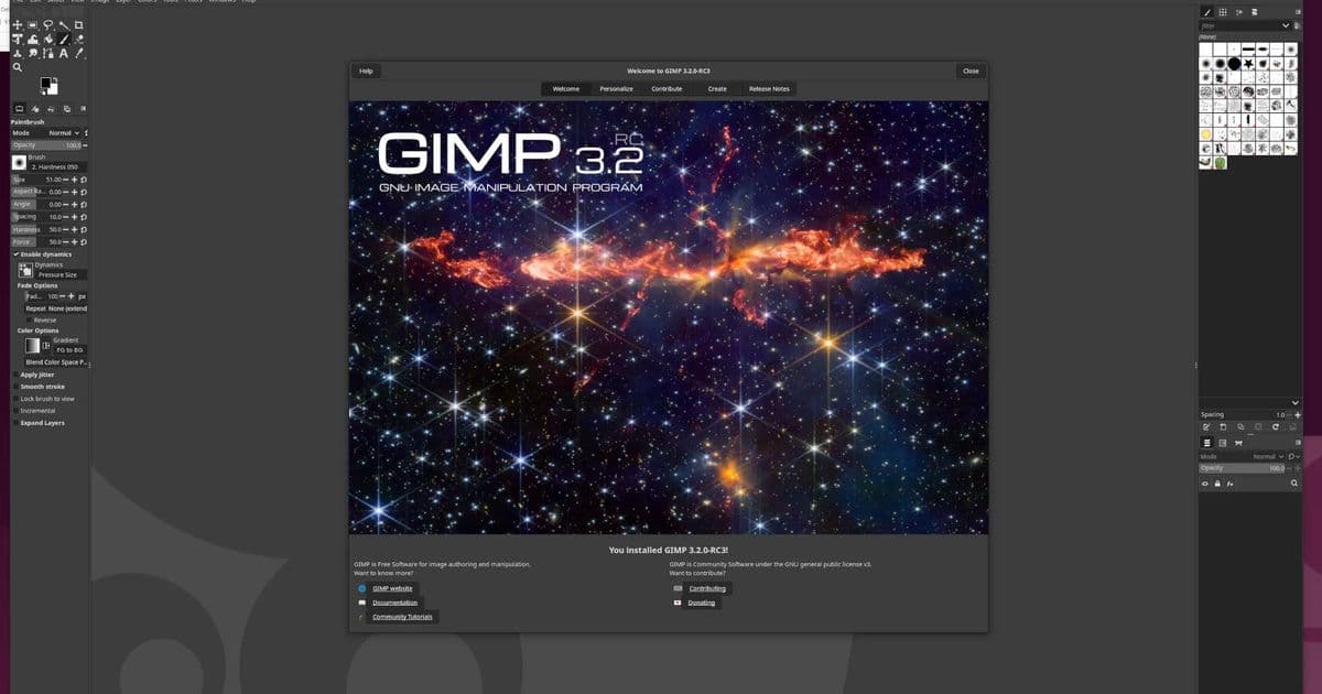 GIMP 3.2 Brings Non-Destructive Layers and Enhanced Tools to Open-Source Graphics Editing