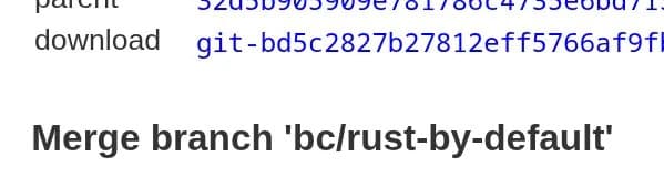Git 2.55-rc0 Flips Rust On By Default, Setting Up The 3.0 Mandate