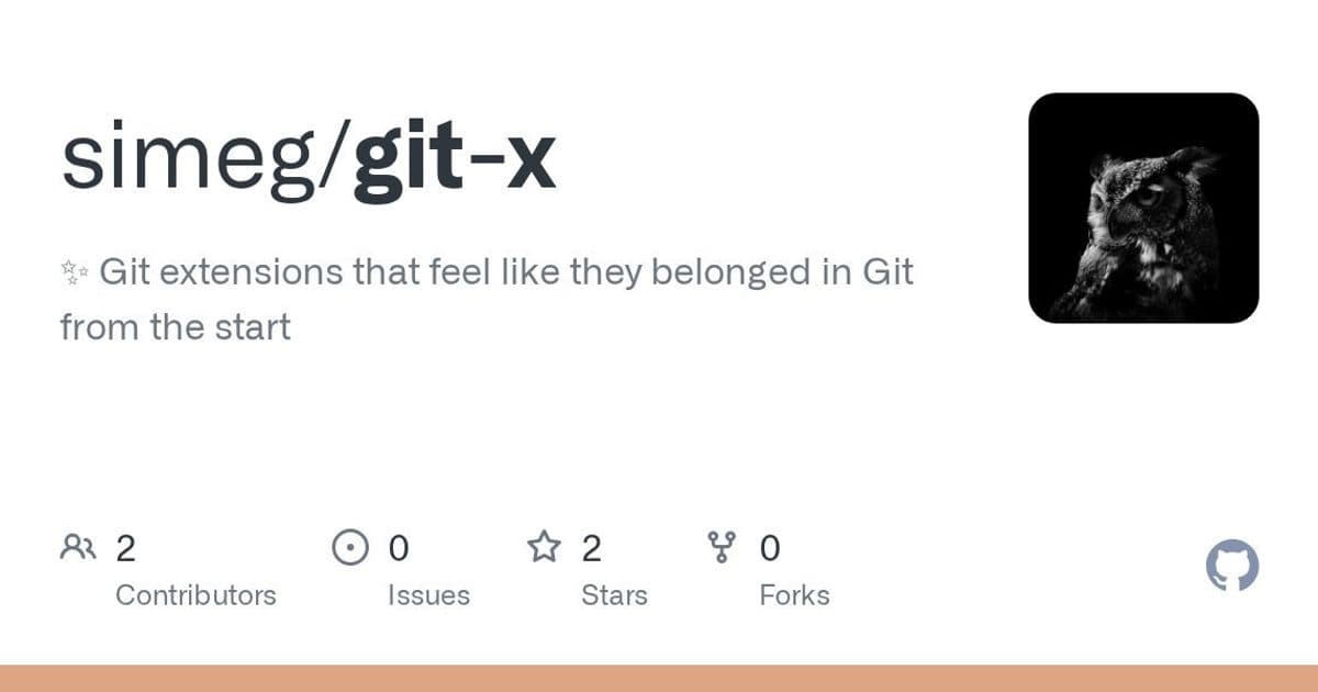 git-x: Supercharging Git with Intuitive Subcommands for the Modern Developer