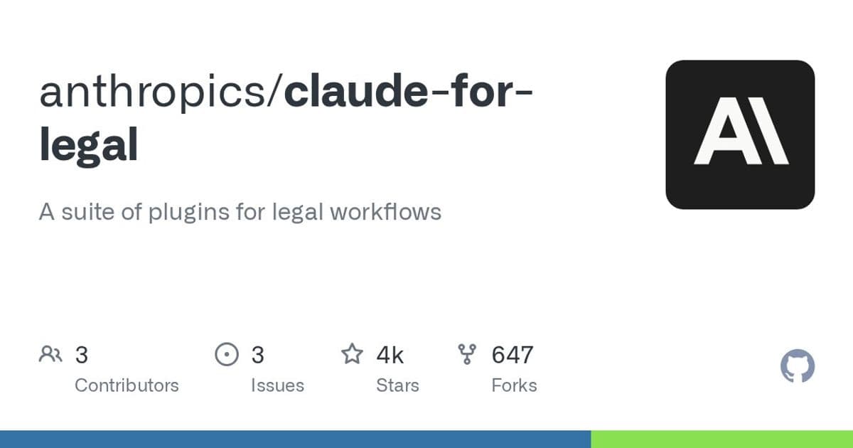 Anthropic’s Claude‑for‑Legal: A Practical Look at the New Open‑Source Legal‑Automation Suite