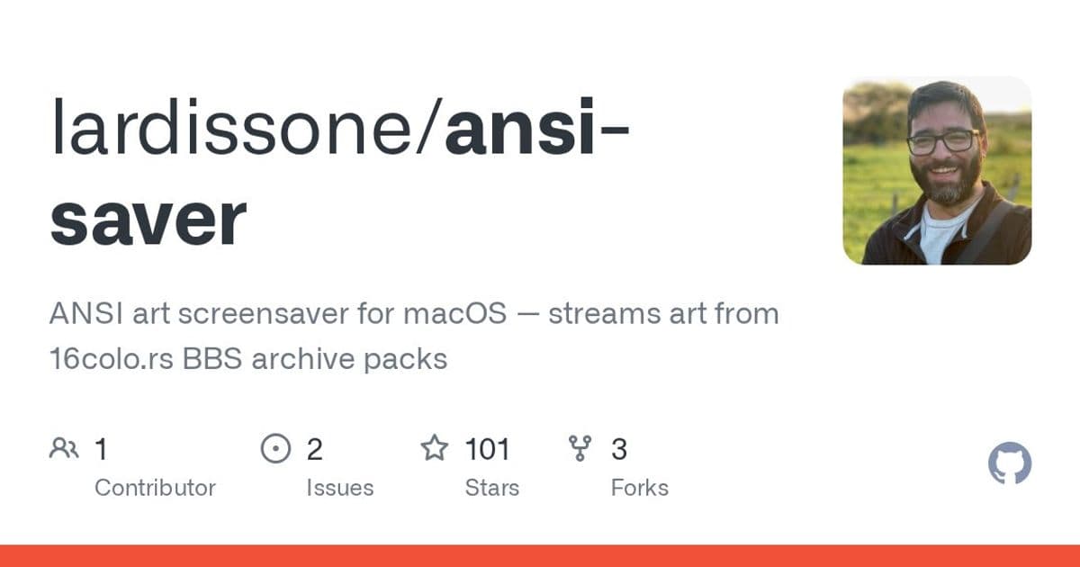 AnsiSaver Brings Back the Art of the BBS Era with macOS Screensaver