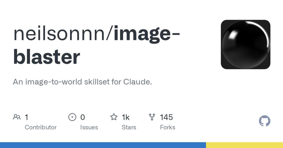 From a Single Photo to a Fully‑Fledged 3D Scene: How Image‑Blaster Turns Claude into a Rapid Prototyping Engine