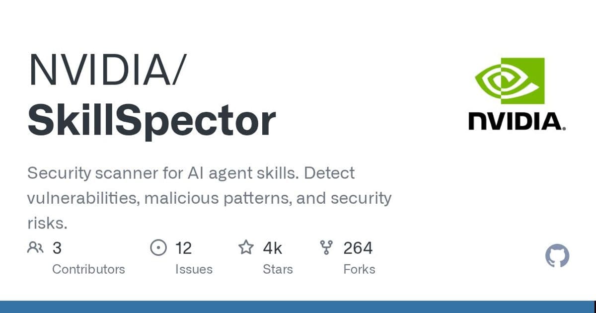 NVIDIA’s SkillSpector Targets a Quiet Risk in AI Agent Marketplaces