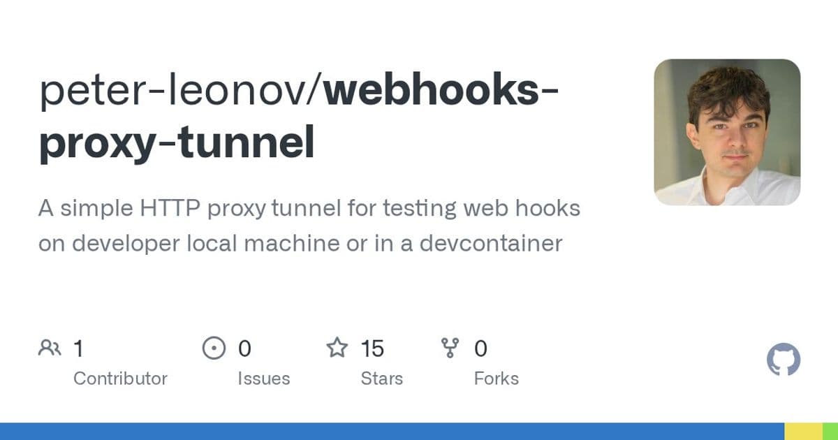 Webhooks Proxy Tunnel: A Free, Self-Hosted Solution for Local Webhook Testing