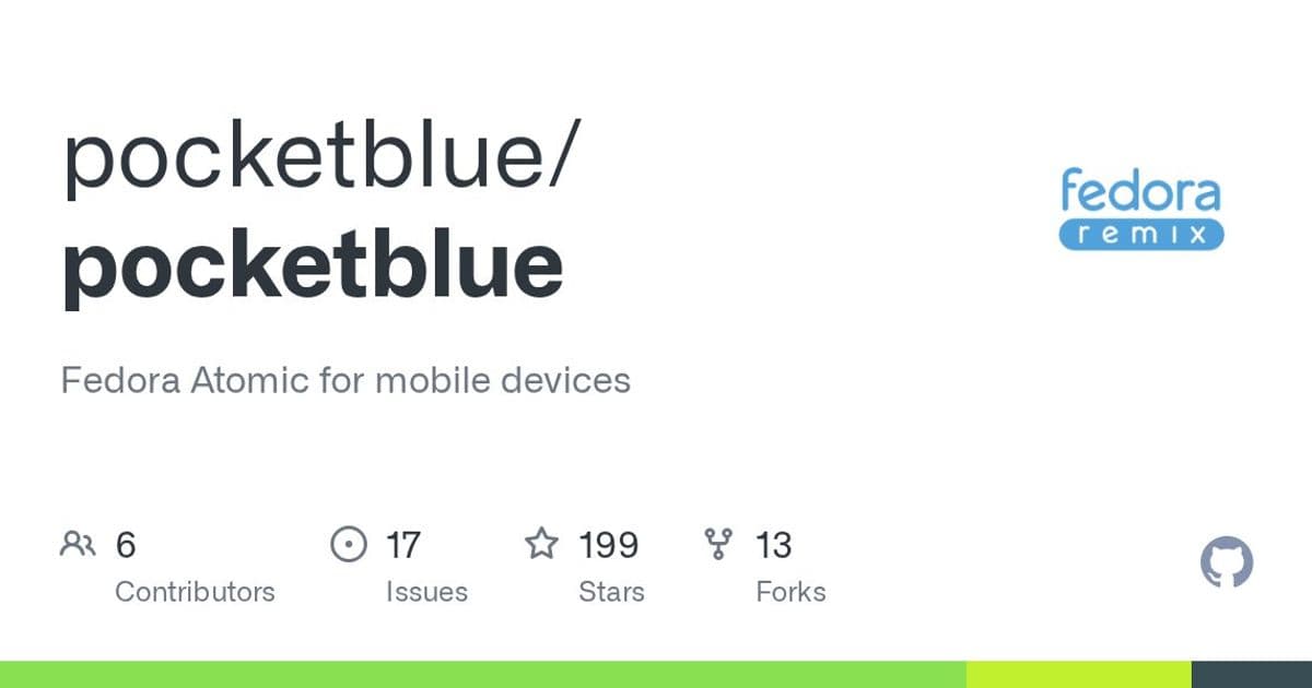 Pocketblue: Fedora Atomic Comes to Mobile Devices