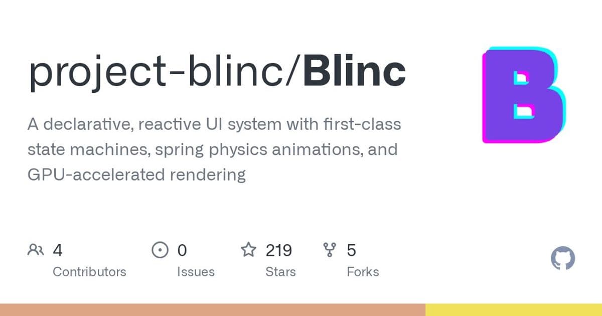 Blinc: A GPU-Accelerated UI Framework Redefining Cross-Platform Development