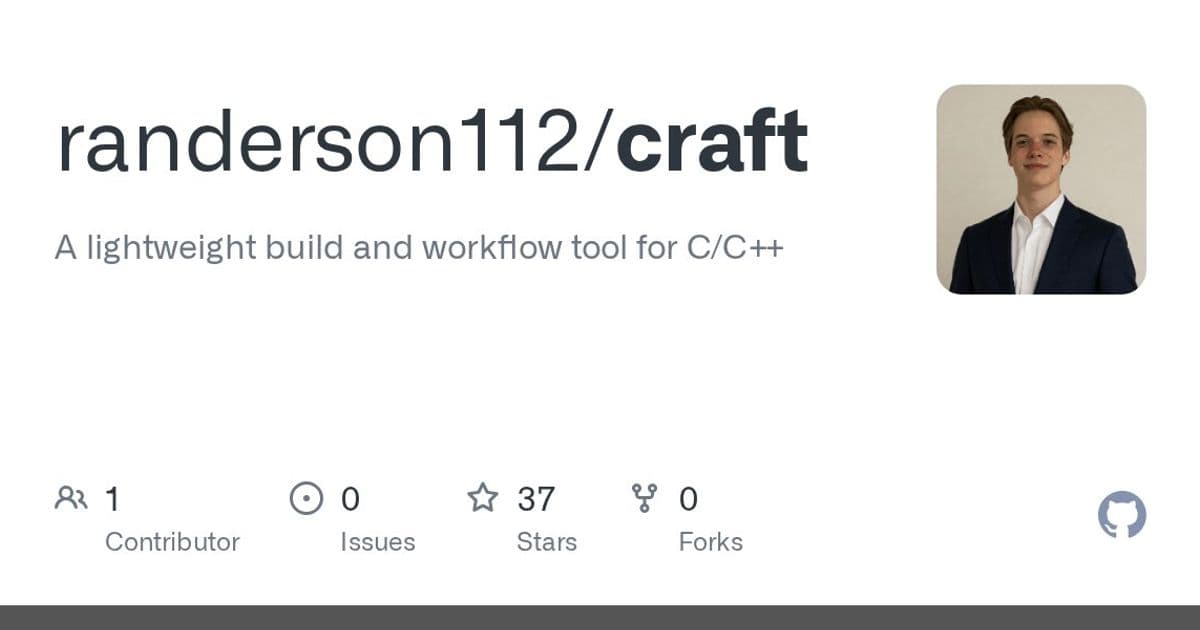 Craft: A Modern Build Tool Simplifies C/C++ Development
