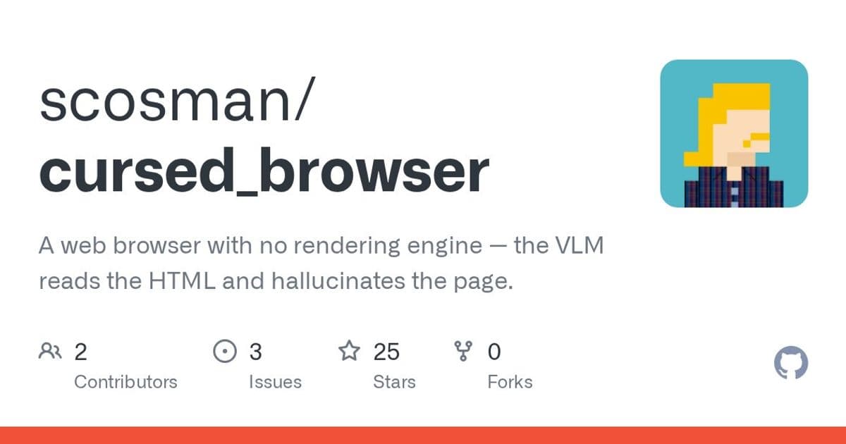 Cursed Browser: When AI Renders the Web Through Artistic Hallucination
