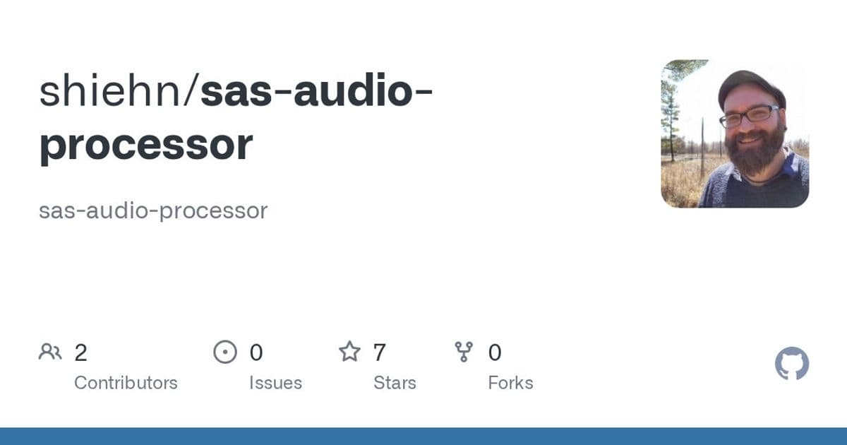 SAS Audio Processor: 25 Audio Tools for AI-Powered Music Production