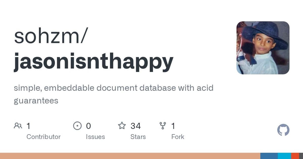 jasonisnthappy: A Rust-Powered Embedded Document Database with ACID Guarantees