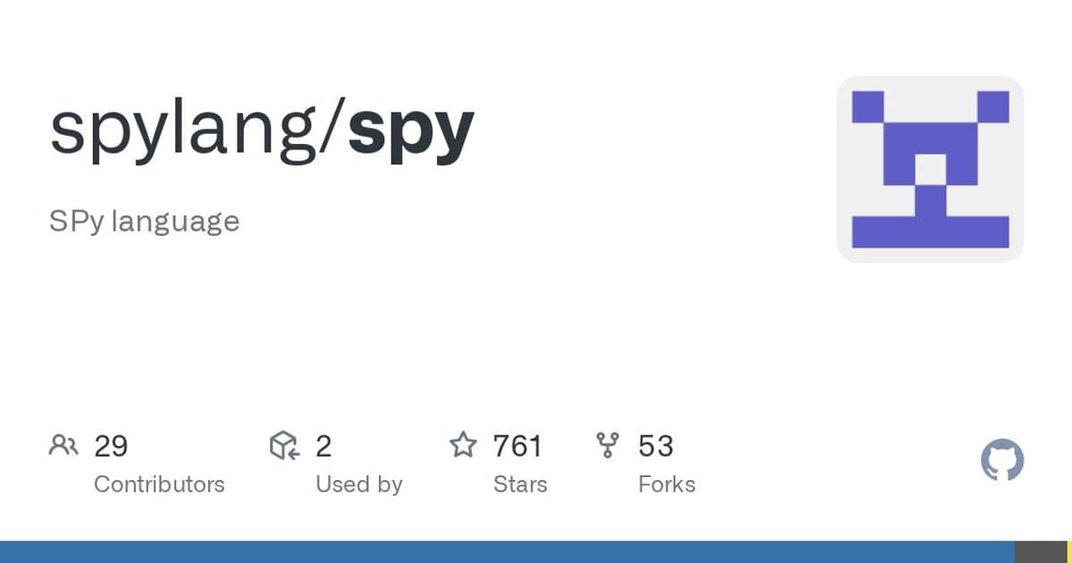 SPy – A Statically Compilable Python Variant and Its Emerging Ecosystem