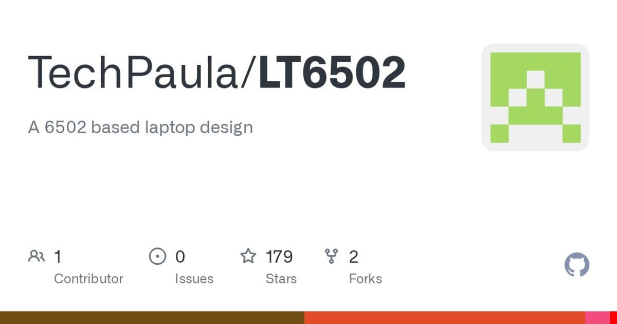 Building a 6502 Laptop: The LT6502 Project