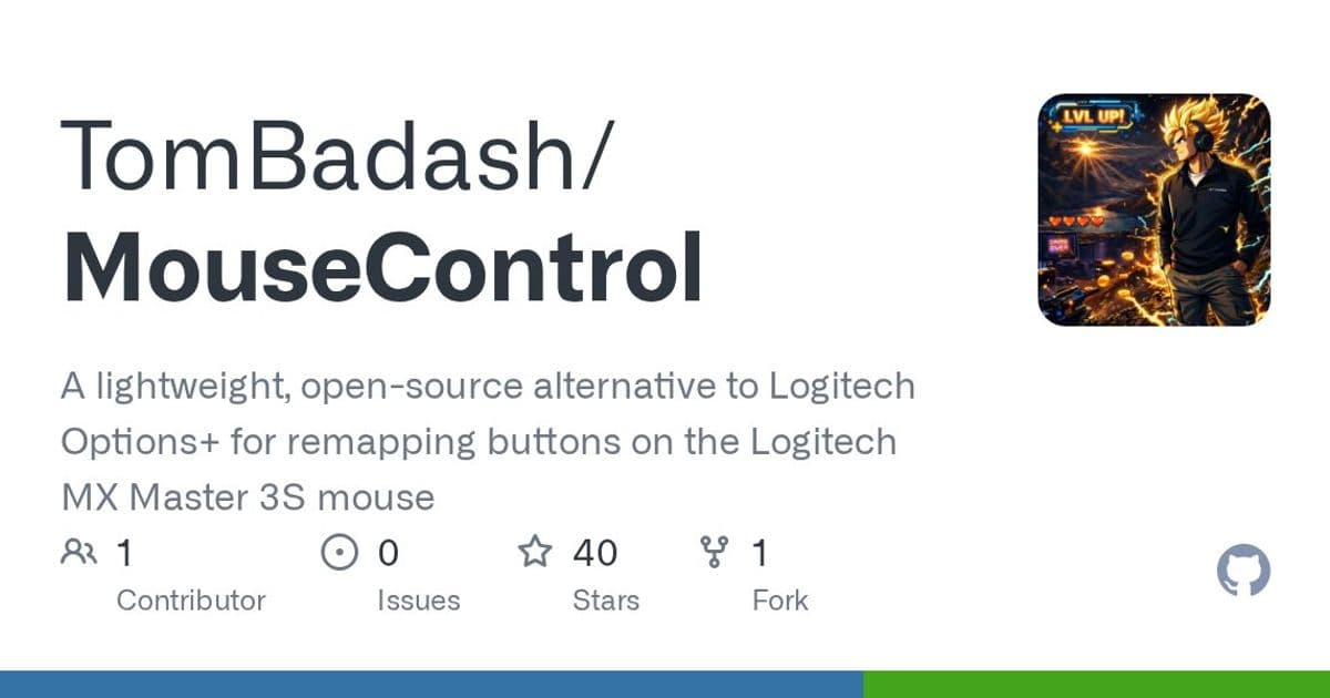 Mouser: Open-Source MX Master 3S Button Remapper Challenges Logitech's Software Monopoly