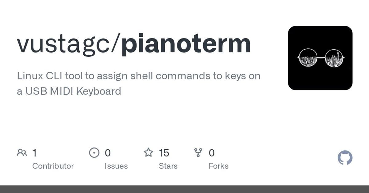pianoterm: Turn Your MIDI Keyboard Into a Linux Command Hub