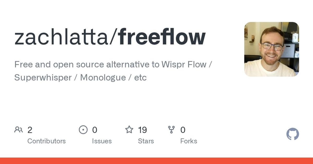 FreeFlow: Open Source Voice Transcription That Actually Respects Your Privacy
