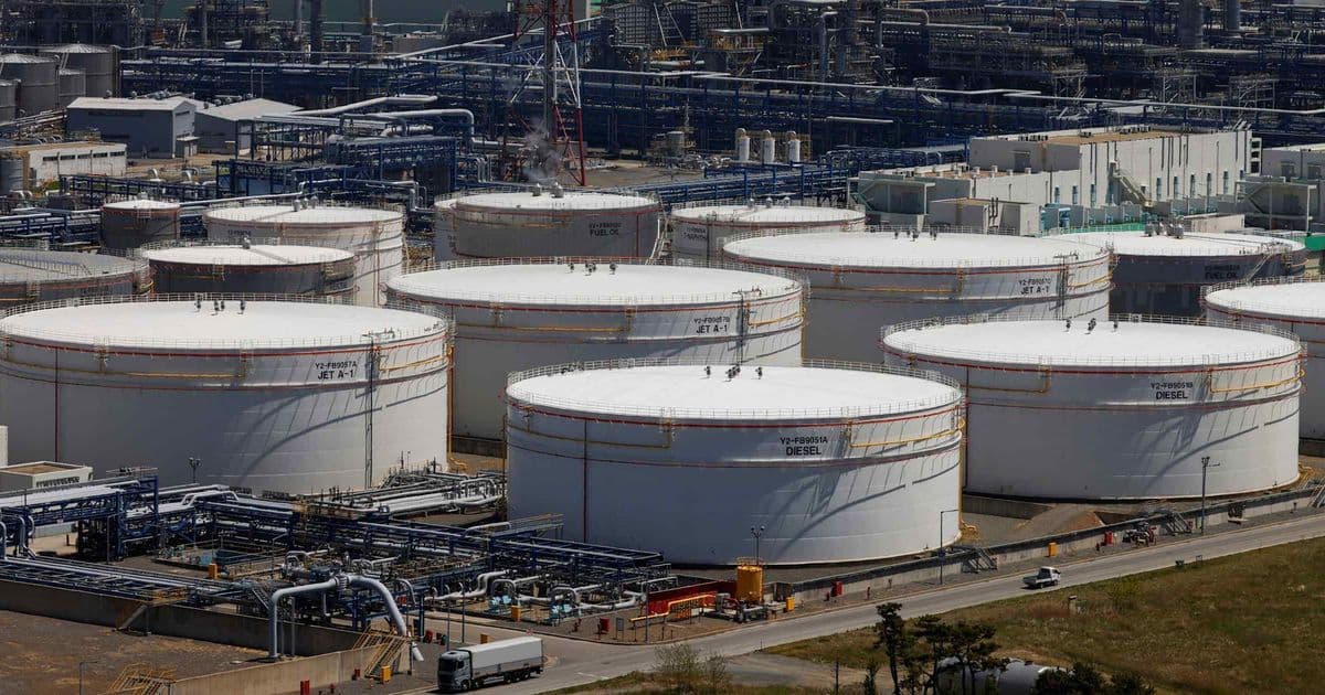 Global oil inventories set to dip below 100 days of demand as Hormuz blockade drags on