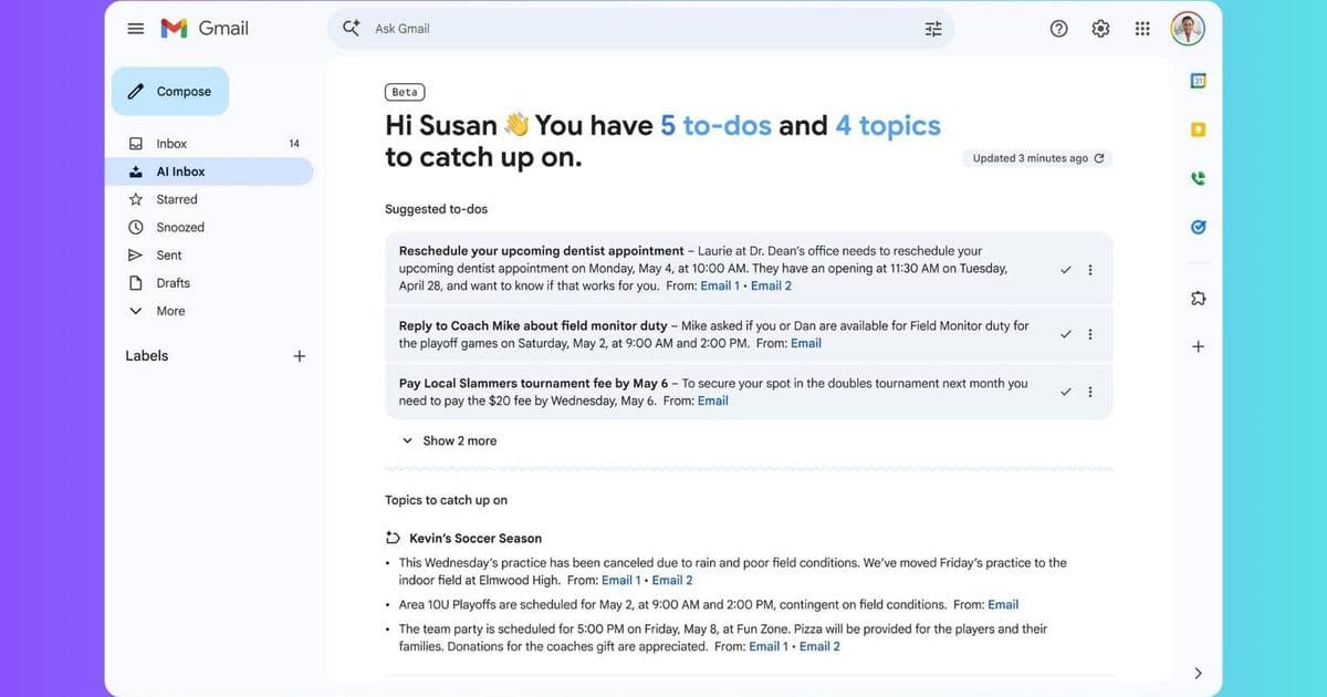 Gmail's AI Inbox Features: Powerful but Pricey