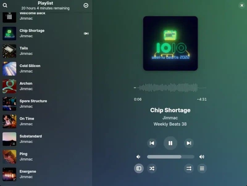Amberol 2026.1 Music Player and Phosh 0.54 Released with X11 Improvements