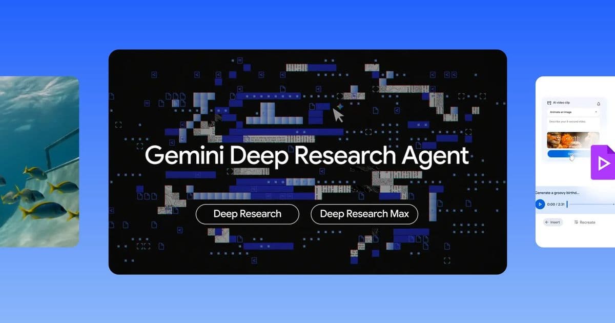 Google AI announcements from April 2026