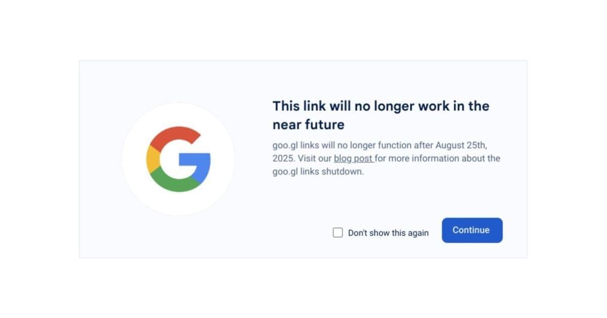 Google Reverses Course: Actively Used goo.gl Links to Remain Active Indefinitely