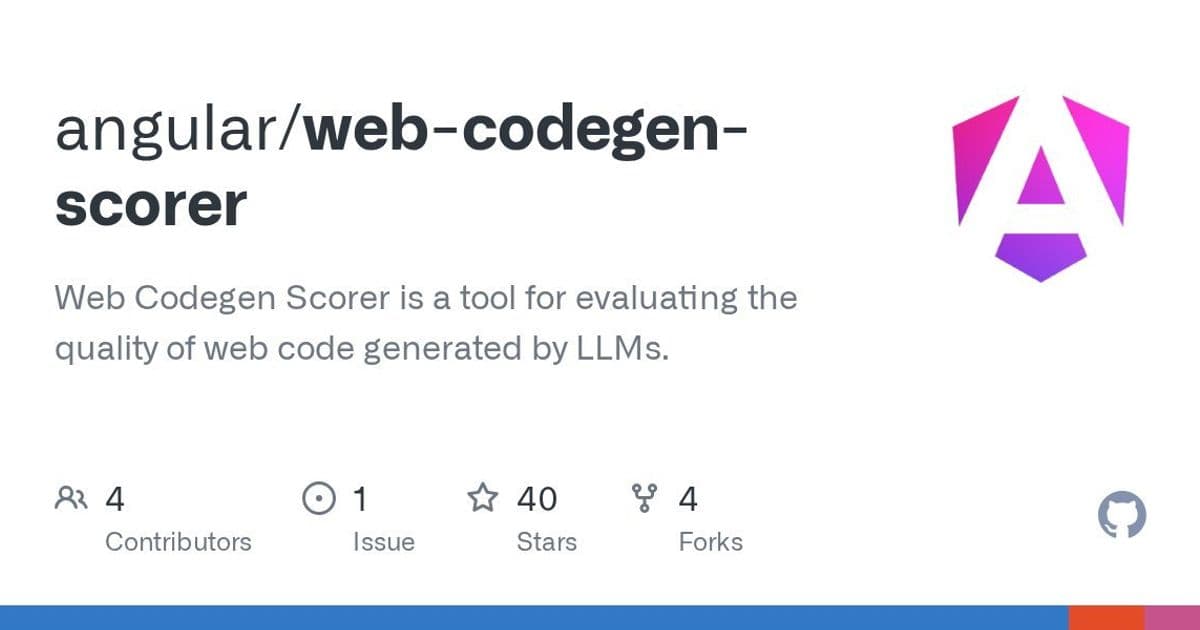 Google's Angular Team Launches Web Codegen Scorer: The Missing Tool for Evaluating AI-Generated Web Code