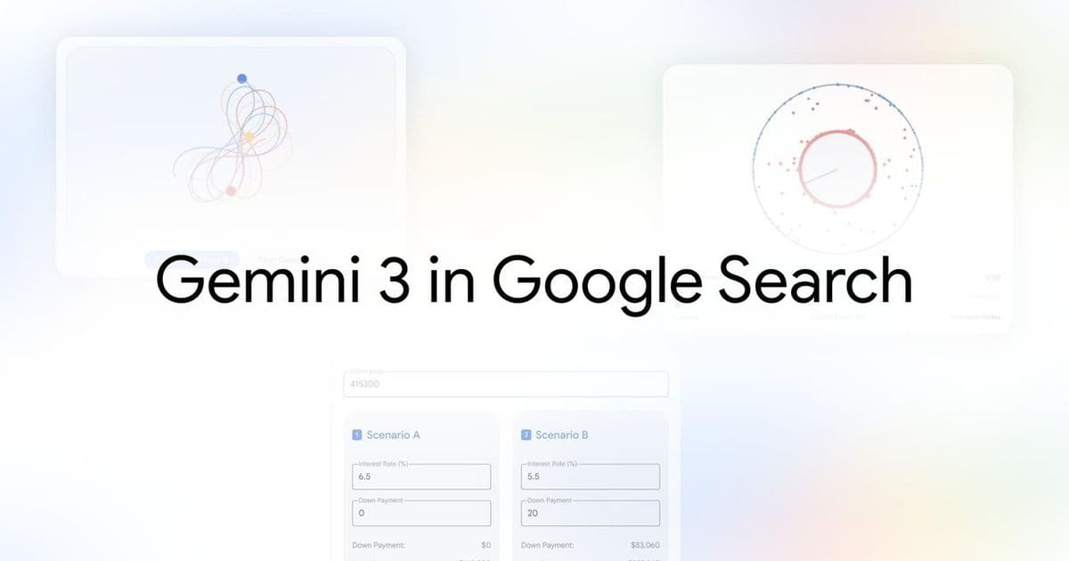 Google Search Evolves with Gemini 3: State-of-the-Art Reasoning Meets Generative UI