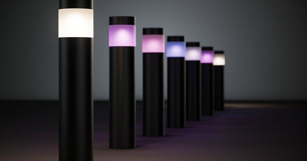 Govee Outdoor Cylinder Pathway Lights announced with 450-lumen security focus and 16 million colors