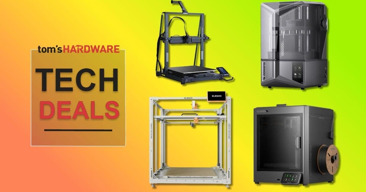 Elegoo Spring Sale: Up to 31% Off 3D Printers, Filaments, and Accessories