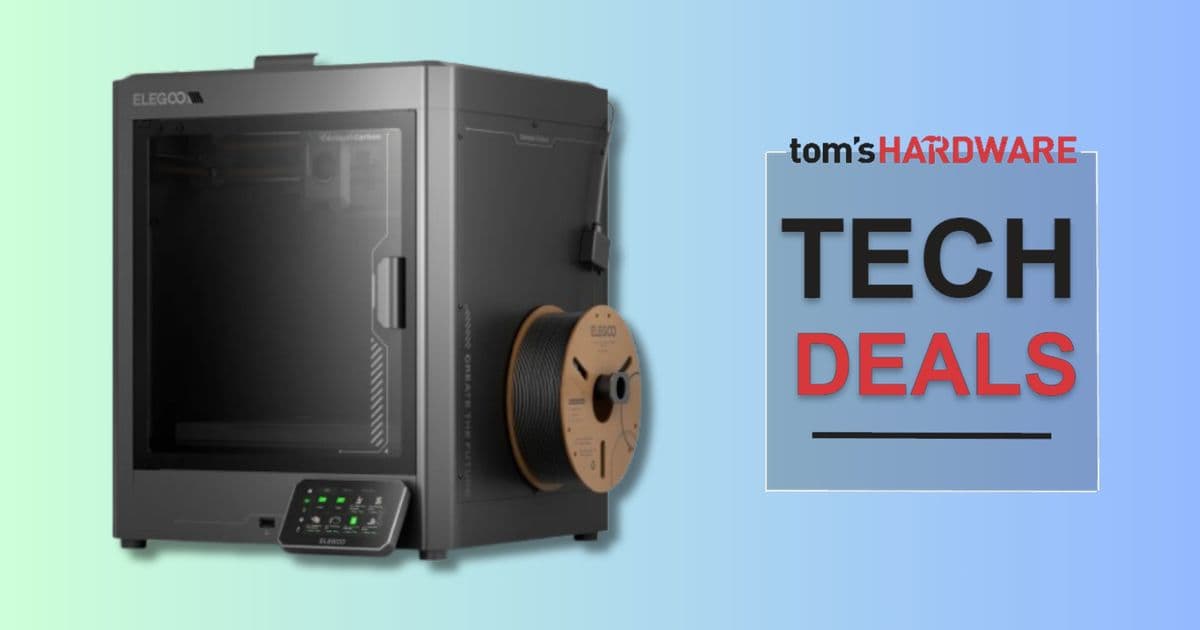 Elegoo Centauri Carbon 3D Printer Hits Lowest Price Yet at $285