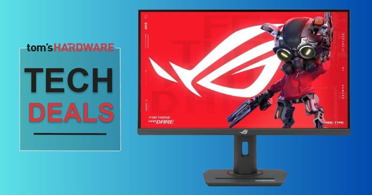 Asus ROG Strix XG27UCG Gaming Monitor Hits Record-Low Price at $337.99