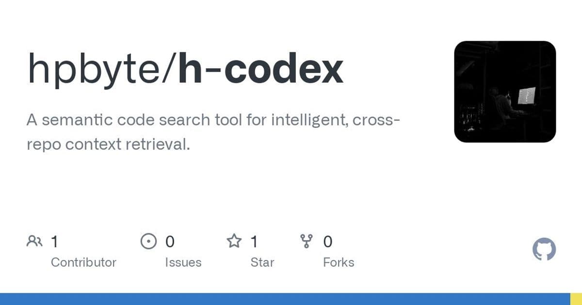 h-codex Revolutionizes Code Search with AST-Powered Semantic Intelligence