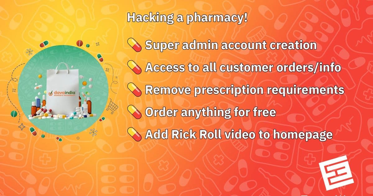 When Pharmacy APIs Become Backdoors: The Dava India Security Breach
