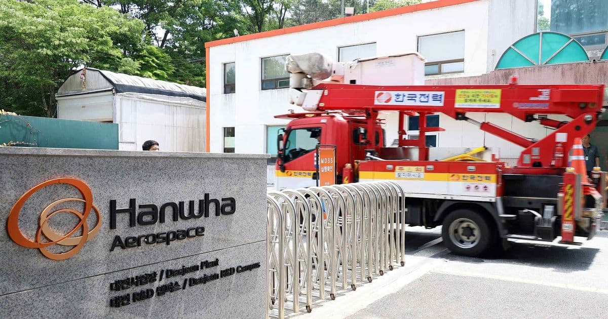 Hanwha Aerospace Explosion Highlights Safety Risks as South Korea’s Defense Spending Surges