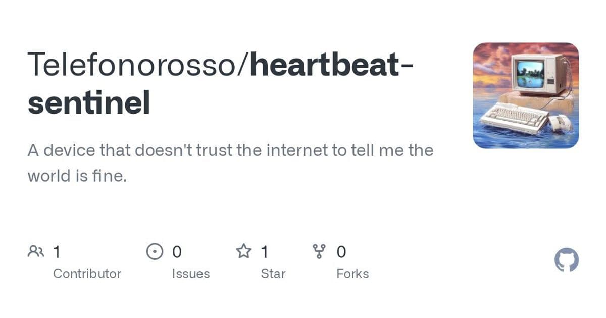 Heartbeat-Sentinel: Building a Raspberry Pi-Powered 'Doomsday Detector' for Civilizational Resilience