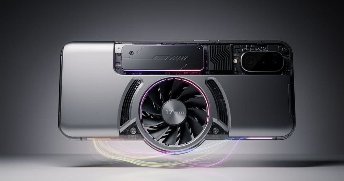 iQOO 15 Ultra's 17mm active cooling fan detailed in new schematic leak