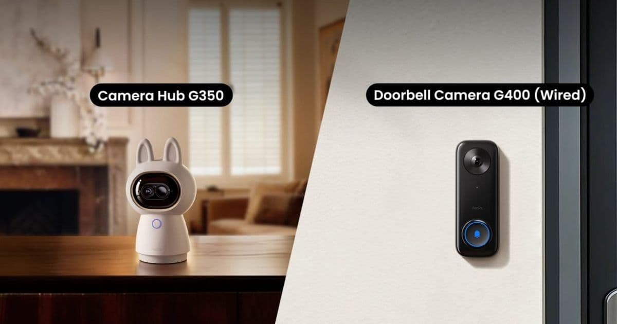 Aqara's Matter Camera and HomeKit Doorbell Expand Apple's Smart Home Options