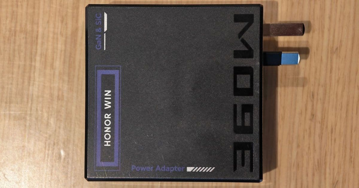 Honor's 360W GaN Charger Expands Gaming Laptop Compatibility