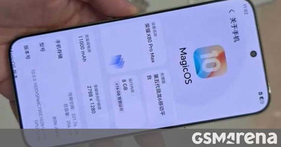 Honor X80 Pro Max Chases a 10,000-Nit Peak Brightness Record