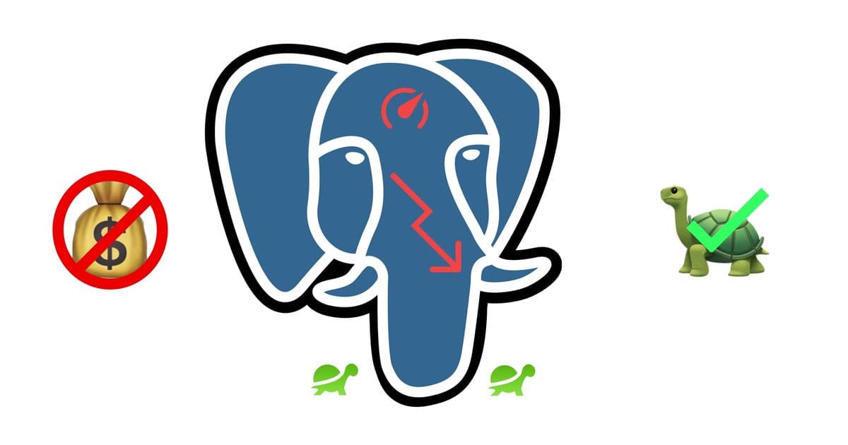 How One Developer Slowed Postgres by 42,000x: A Masterclass in Intentional Misconfiguration