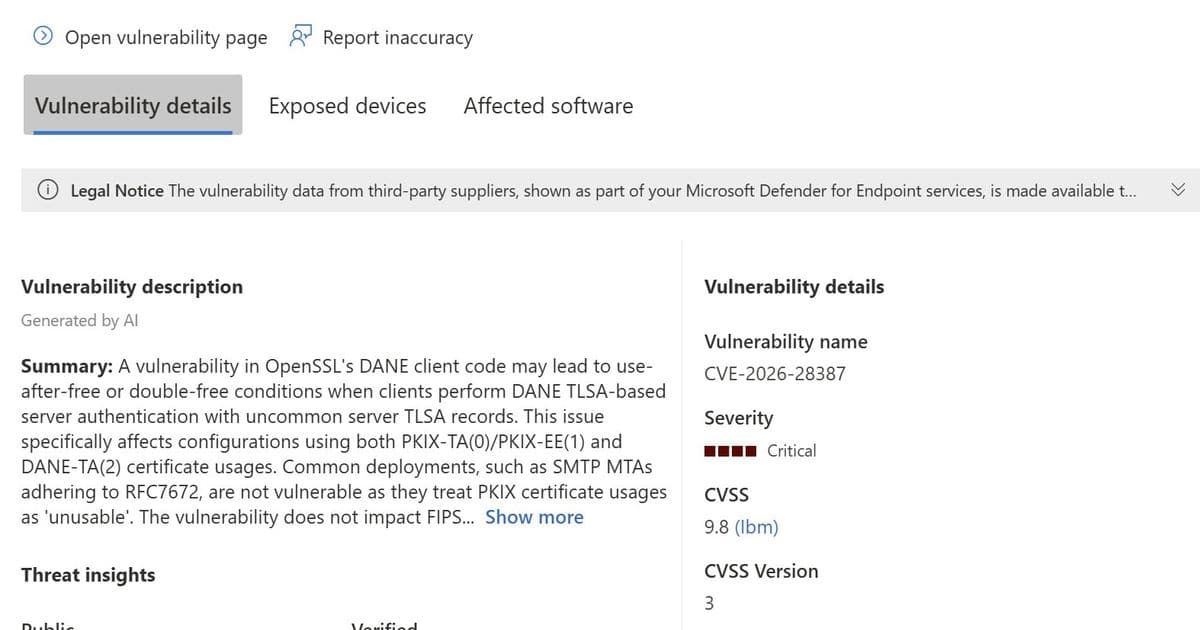 Using CVE Exceptions in Microsoft Defender Vulnerability Management: A Practical Guide