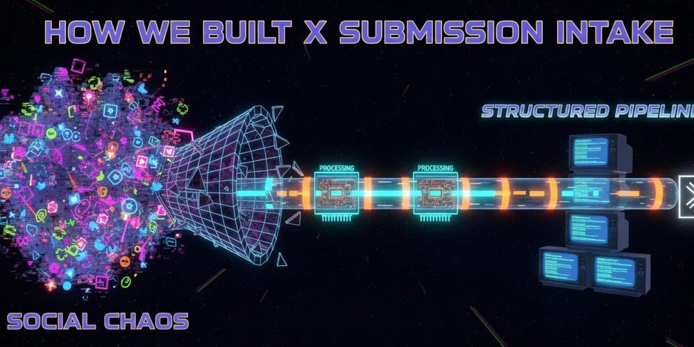 How We Built X Submission Intake: From Social Chaos to Structured Pipeline