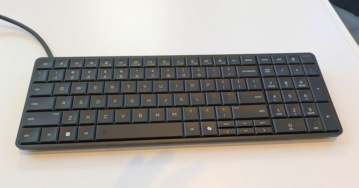 HP EliteBoard G1a: PC Performance in a Keyboard Form Factor